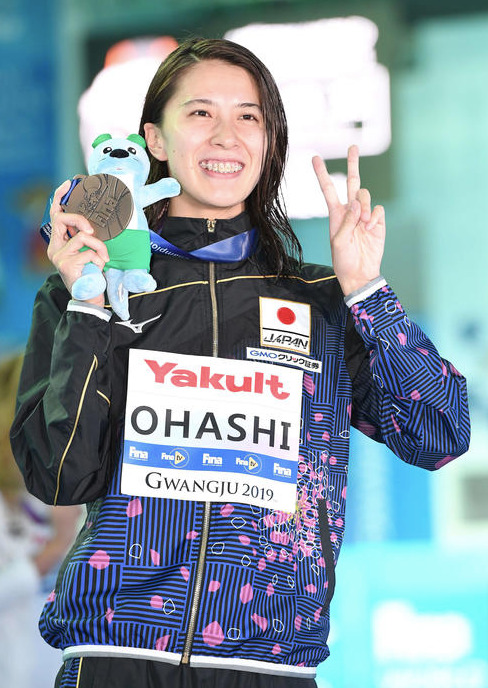 400ｍ個人メドレーでは銅メダルを獲得した大橋悠依選手