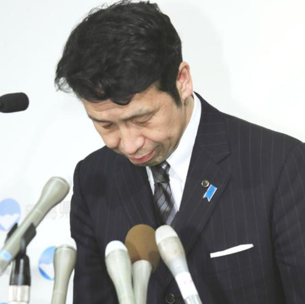 米山隆一の県知事辞任会見
